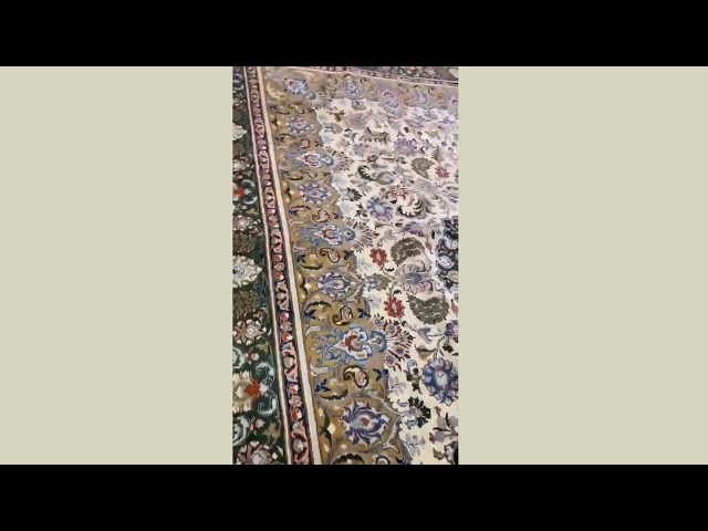 سجاد ايراني تبريز - صناعة و نسيج يدوي | مقاس: 4x3....