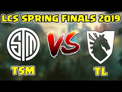 TSM VS TL NA LCS SPRING FINALS 2019 HIGHLITS | ALL 5 GAMES