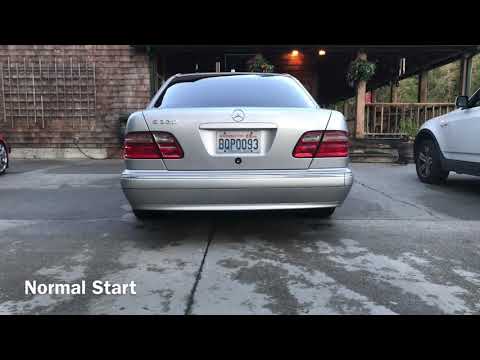 2002 Mercedes E320 Muffler Delete