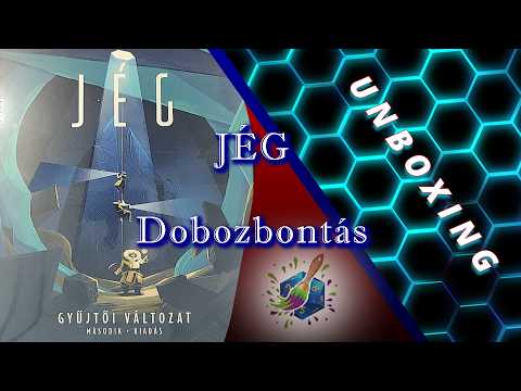 JÉG dobozbontás /ICE Unboxing - Painting and Game