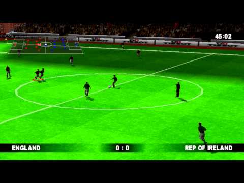 Michael Owen's World League Soccer 99 Gameplay Exhibition Match (PSX,PS)