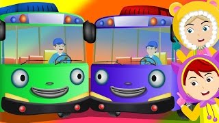 Download lagu Wheels On The Bus | New Version | Rhymes by KiddieTV © mp3