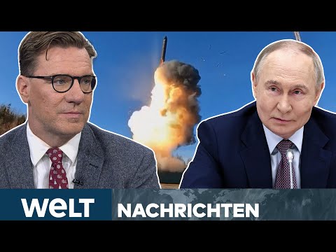 UKRAINE-KRIEG: Putin zündelt mit neuem Marschflugkörper! – Was bezweckt der Kreml? I WELT LIVESTREAM