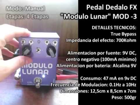 Dedalo FX "Modulo Lunar" MOD 3 - Demostracion