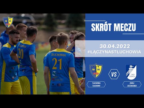 GZS Tłuchowia Tłuchowo - Zdrój Ciechocinek (skrót meczu) ⚽
