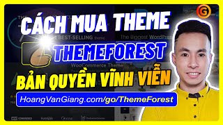 Cách Mua Theme WordPress Bản Quyền Trên ThemeForest - Mua Theme Flatsome - Hoàng Văn Giang