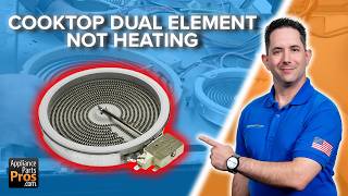 Whirlpool Electric Range FIXED! Dual Cooktop Element Not Heating