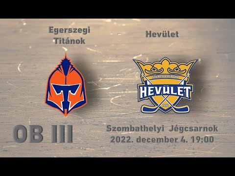 OBIII 17  Egerszegi Titánok - Hevület (élő közvetítés)
