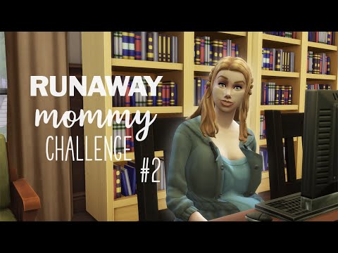 THE BABY IS HERE! - Runaway Mommy Challenge #2 (The Sims 4)