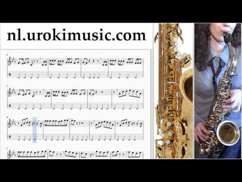 Saxofoon Leren Spelen (Alt) Charlie Puth - Attention Tablatura Deel#2 um-i799