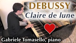 Debussy: Claire de Lune ドビュッシー「月の光」  ピアノ