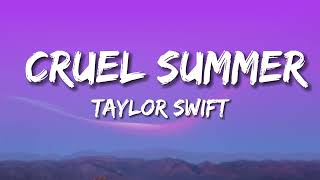 Cover art for Cruel Summer