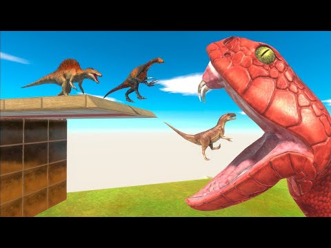 Reptiles vs Dinosaurs - Who Can Win - Animal Revolt Battle Simulator