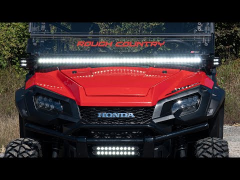 Honda Pioneer 50 inch LED Light Bar Lower Windshield Kit by Rough Country