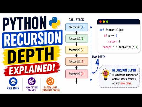 18 Python Recursion Depth Explained Call Stack Stack Frames