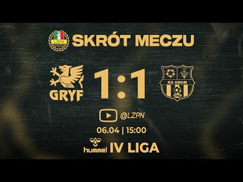 Skrót meczu: Gryf Gmina Zamość - Grom Kąkolewnica 1:1 #hummel4liga | Sezon 2023/24