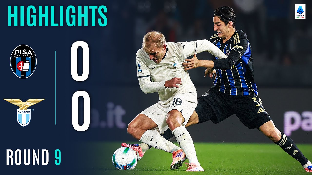 PISA-LAZIO 0-0 | HIGHLIGHTS | Biancocelesti Held Back By Stubborn Pisa | Serie A 2025/26