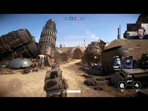 Star Wars Battlefront II Launch MP pt43 - Joining Late on Tatooine