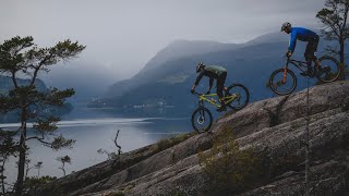 Epic All Mountain MTB Riding and Exploring around the Norwegian Fjords!!!