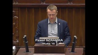 Paweł Szramka - Pytanie ws. Programu Przeciwdziałania Narkomanii