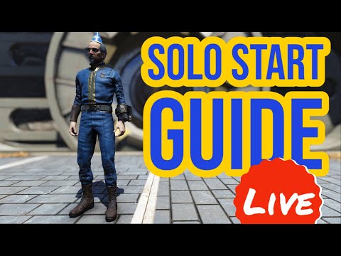 New Player SOLO GUIDE / Walkthrough Part 3 - Fallout 76 Live Stream.