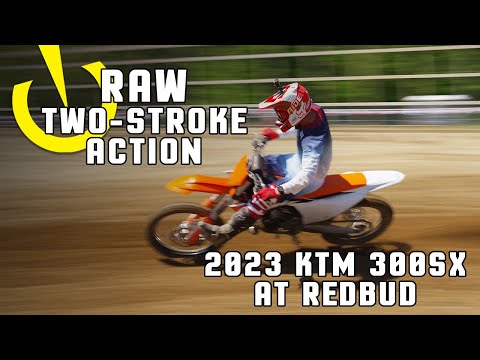 RAW Two-Stroke Action | 2023 KTM 300SX at RedBud MX