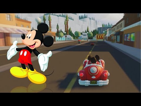 Mickey Mouse Race Game & Mickey Mouse vs Baymax - Mickey Mouse Games