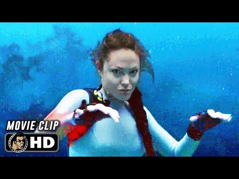 LARA CROFT TOMB RAIDER: THE CRADLE OF LIFE Clip - "Shark Punch" (2003)