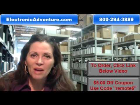 Original Panasonic Projector Remote Control N2QAYB000367  - Get $5 Off This Unit, See Video