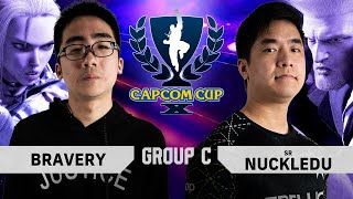 Bravery (Cammy) vs. NuckleDu (Guile) - Group C - Capcom Cup X