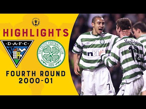 Dunfermline Athletic 2-2 Celtic | Larsson Double Cancelled Out! | Scottish Cup Fourth Round 2000-01