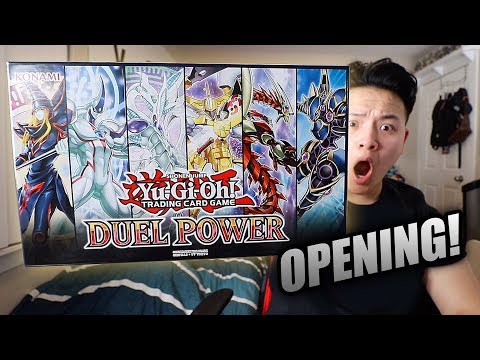 YU-GI-OH! NEW DUEL POWER TCG BOX OPENING + REVIEW 2019!