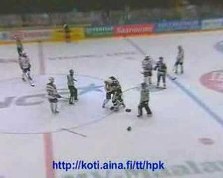 Toni Mäkiaho HPK - Jokerit Tomek Valtonen