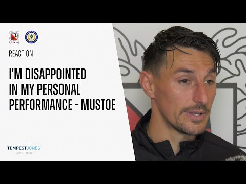 I'm Disappointed In My Personal Performance