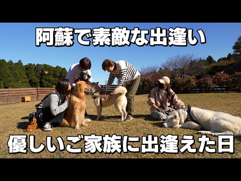 A Heartwarming Dog Park Encounter in Aso
