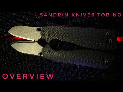 Polyhedral Tungsten Carbide Blade - The Torino By Sandrin Knives - Knife Overview