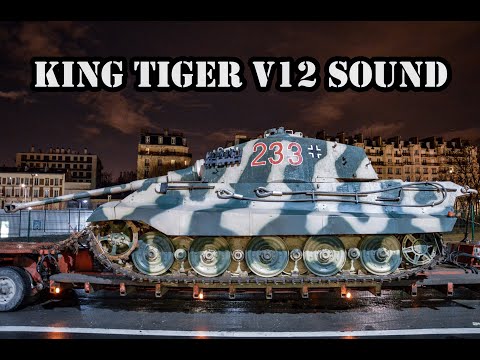 4 minutes of pure Tiger II V12 sound