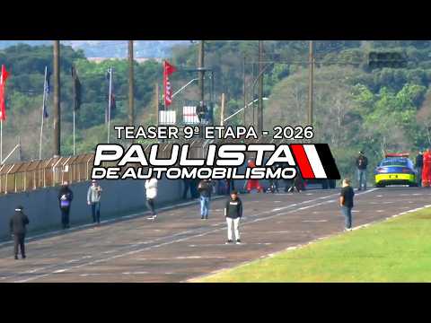Teaser 9ª Etapa do Paulista de Automobilismo - 2026 - Autódromo Zilmar Beux - Cascavel-PR