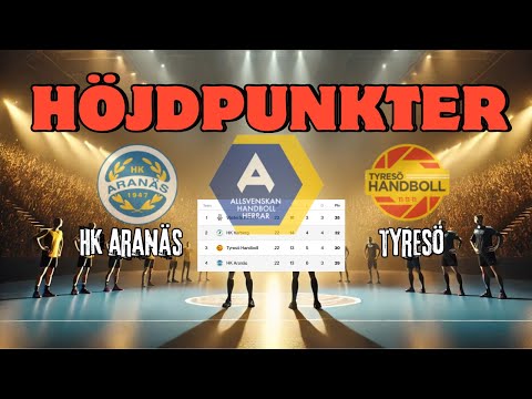 Handboll - Höjdpunkter - Allsvenskan - HK Aranäs vs Tyresö- 2025