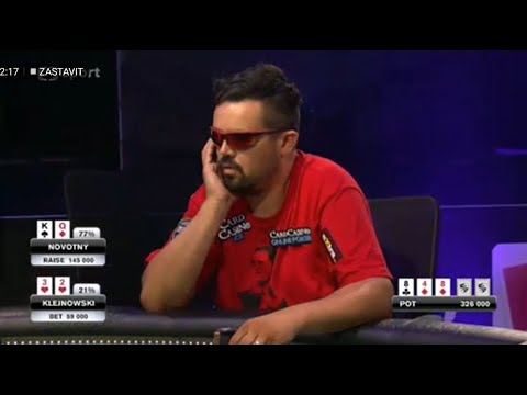 3-high vs K-high, Řezník z Badenu vs Klejnowski, Czech Poker Tour 2013
