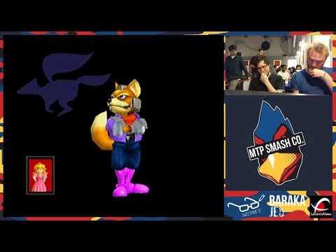 BARAKA#5 2018 - Meljin (Fox, Marth) vs Squall (Peach) Loser Bracket Semi Finals