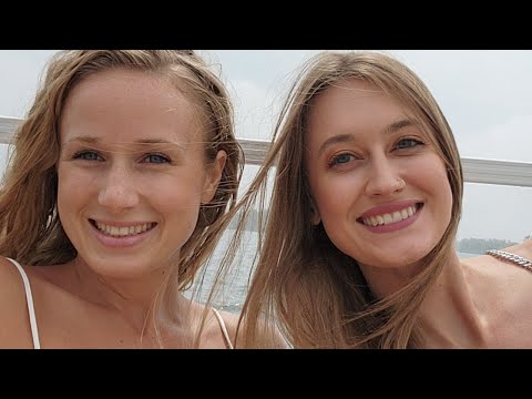 Shannon Blake And Alana Blaire On The Toronto Water Taxi!