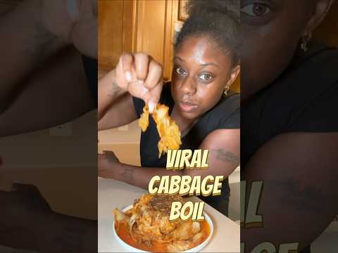 This cabbage boil was so good🔥🔥