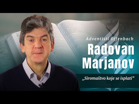 Radovan Marjanov - ''Siromaštvo koje se isplati''