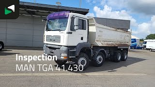 MAN TGA 41.430 8X6 23m3 Manual Big-Axle Steel suspension Euro 3 dump truck for sale - Image 4 | Autoline MY MAN TGA 41.430 8X6 23m3 Manual Big-Axle Steel suspension Euro 3 dump truck | Image 4 - Autoline