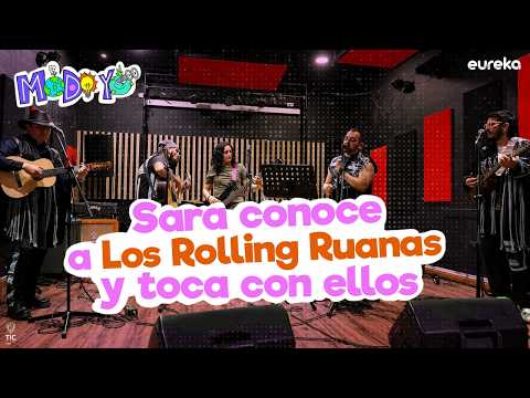 Sara es una bajista muy talentosa. En este capítulo de #ModoYo se enfrenta al reto de proponer una idea musical propia junto a Los Rolling Ruanas.