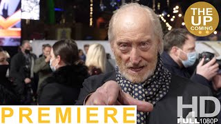 Charles Dance The King's Man premiere interview video