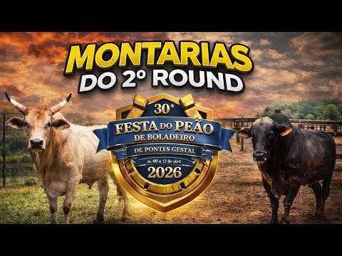 MONTARIAS DO 2 ROUND DO RODEIO DE PONTES GESTAL SP