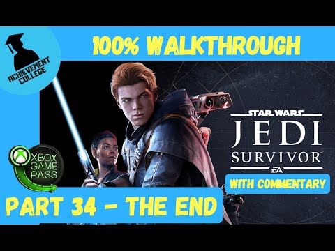 Star Wars Jedi Survivor - 100% Walkthrough Part 34 (with Commentary)