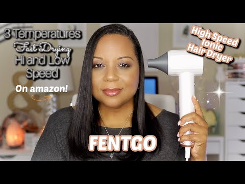 Fentgo High Speed Ionic Hair Dryer with Diffuser...